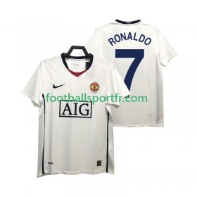 Tenue Manchester United Ronaldo 7 Premier League 2008 2009 Retro Exterieur Maillot de Foot